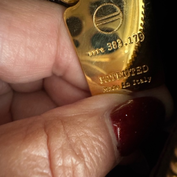 Borbonese leather/hide shoulder purse 👜 - Picture 14 of 14